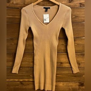 Ribbed Stretch Mini Dress